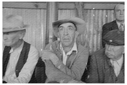 1940 San Angelo Texas Stock Auction Spectators - Available at KNOWOL