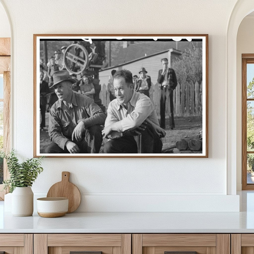 1940 Silverton Colorado Miner Prepares for Drilling Contest - Available at KNOWOL