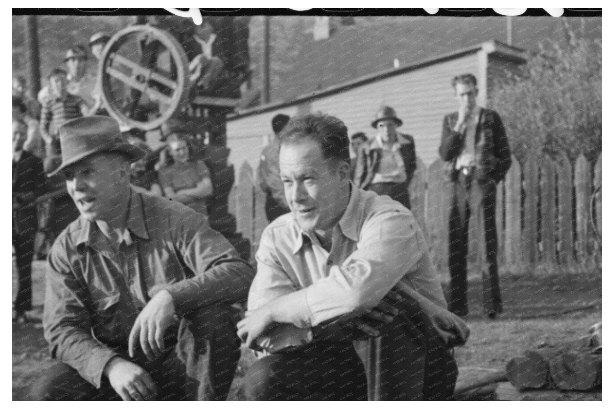 1940 Silverton Colorado Miner Prepares for Drilling Contest - Available at KNOWOL