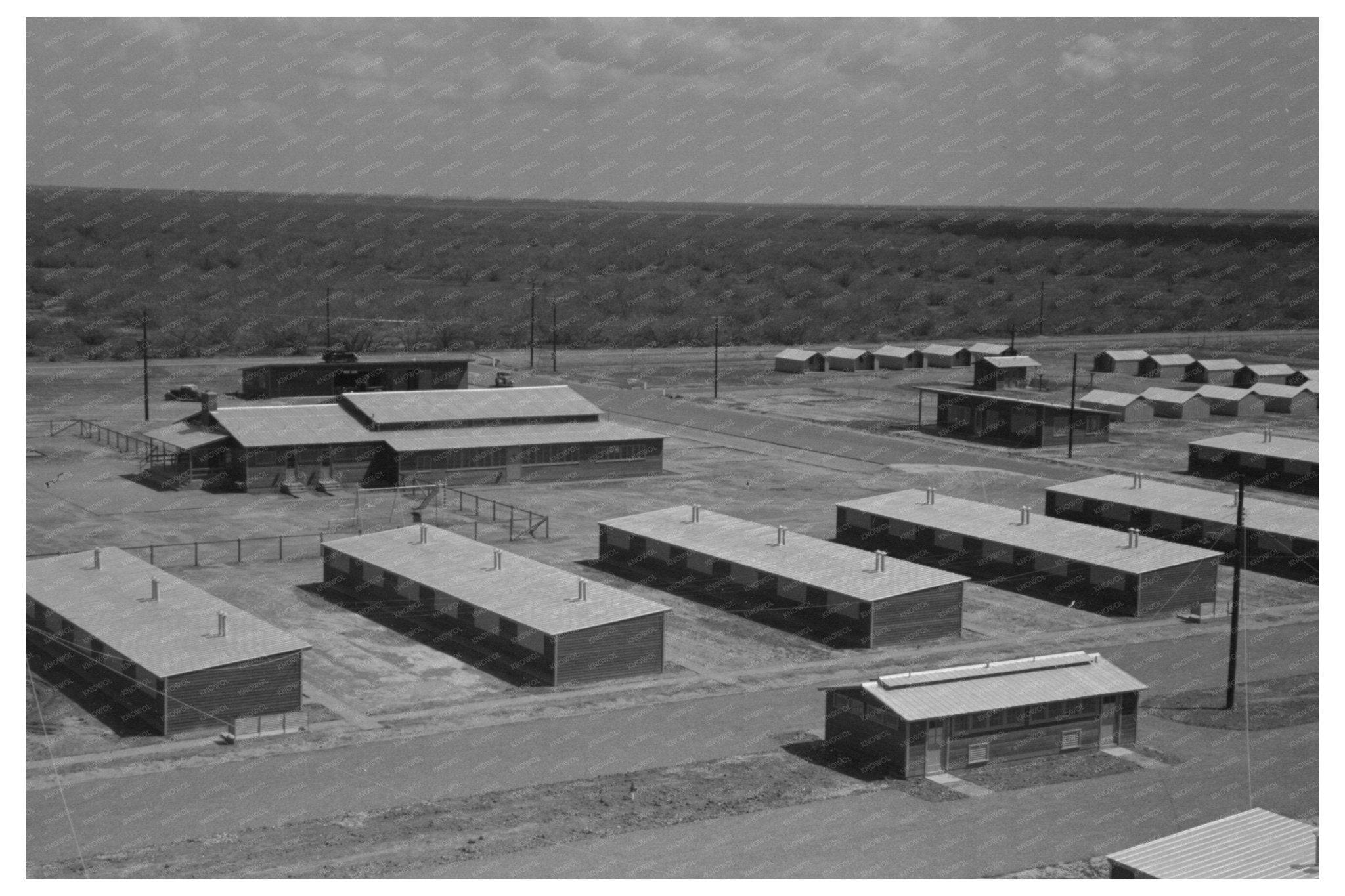 1940 Sinton Texas Migratory Labor Camp Historical Photo - Available at KNOWOL