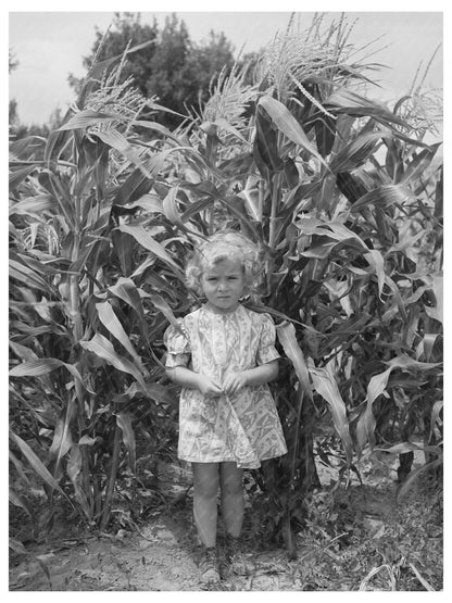 1940 Sweet Corn and Daughter of Mormon Farmer in Utah - Available at KNOWOL