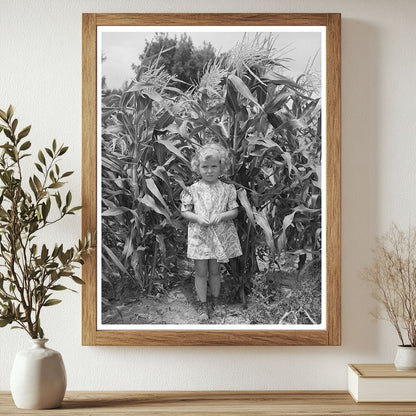 1940 Sweet Corn and Daughter of Mormon Farmer in Utah - Available at KNOWOL