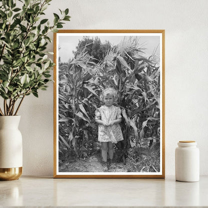 1940 Sweet Corn and Daughter of Mormon Farmer in Utah - Available at KNOWOL