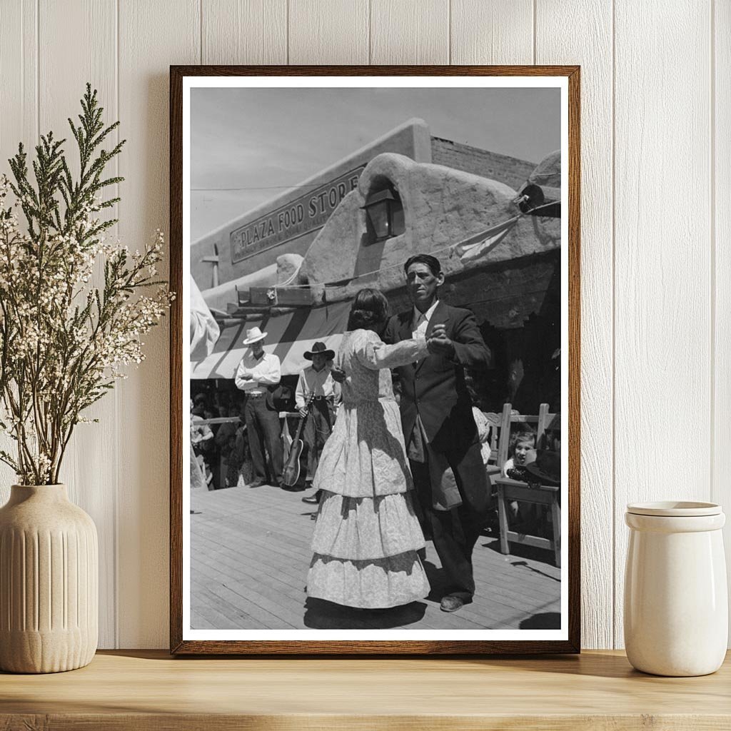 1940 Taos New Mexico Native Dance Fiesta Photo - Available at KNOWOL