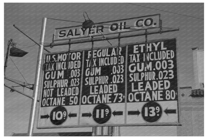 1940 Vintage Filling Station Signage in Oklahoma City - Available at KNOWOL