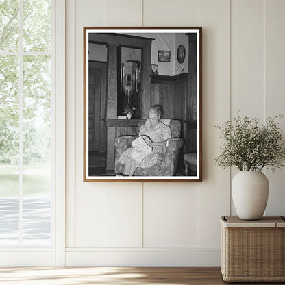 1940 Vintage Image of Fruit Farmers Wife Placer County California - Available at KNOWOL