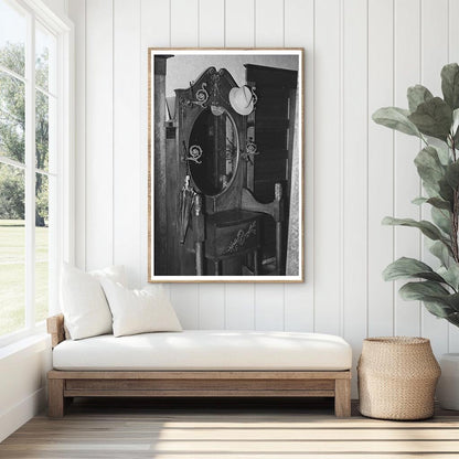 1940 Vintage Interior of Placer County Fruit Farmers House - Available at KNOWOL