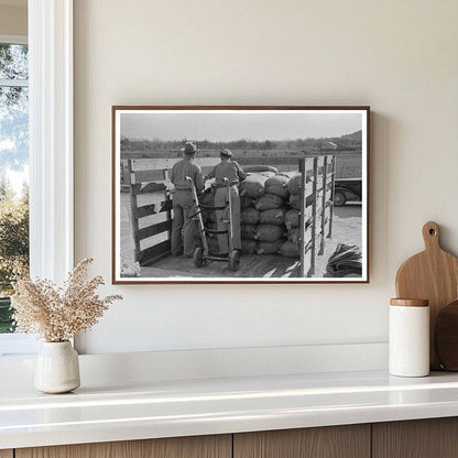 1940 Vintage Photo of Truck with Salt and Cottonseed Meal - Available at KNOWOL