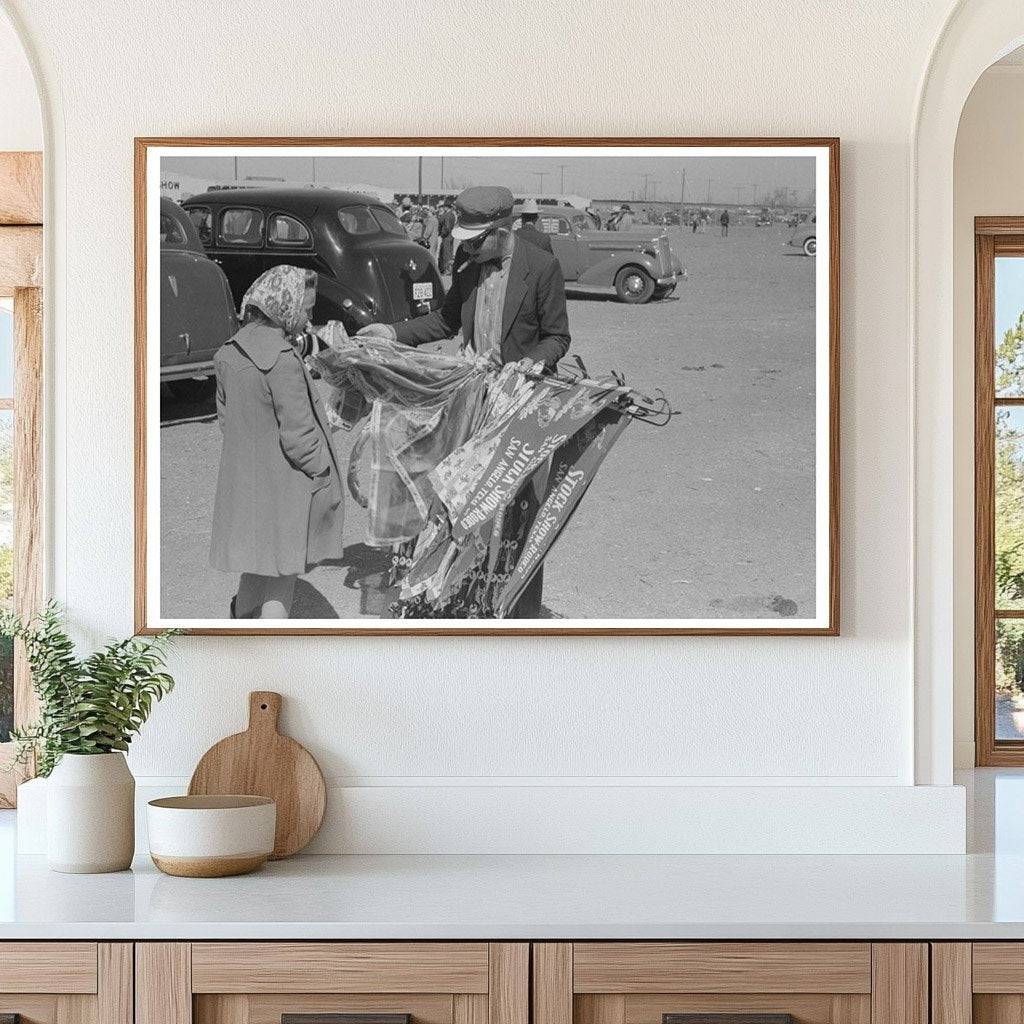 1940 Vintage Souvenir Vendor at San Angelo Fat Stock Show - Available at KNOWOL