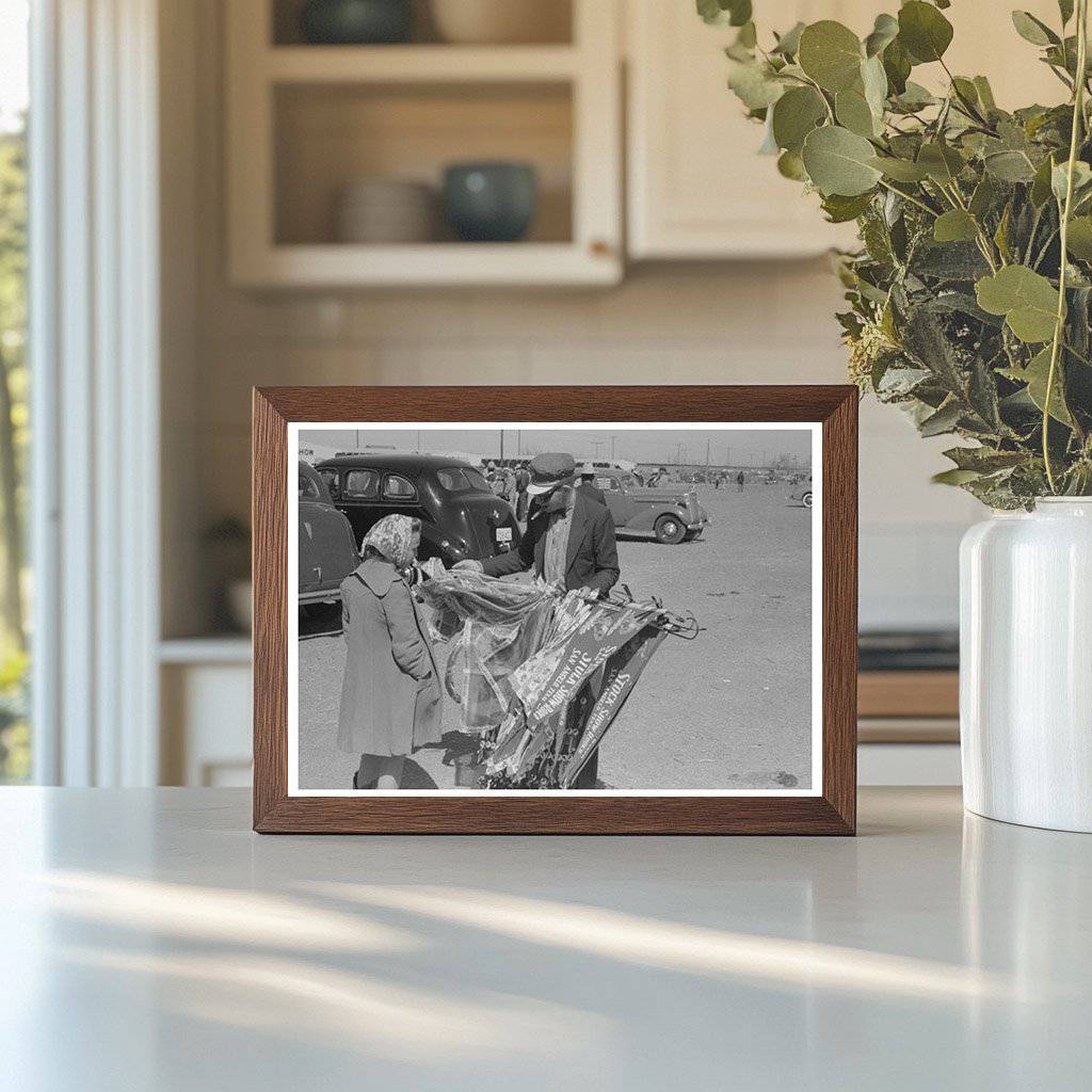 1940 Vintage Souvenir Vendor at San Angelo Fat Stock Show - Available at KNOWOL