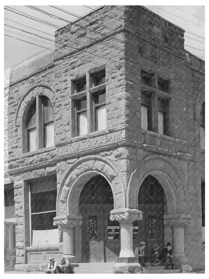 1940 Vintage Telluride Bank Building Elks Lodge Image - Available at KNOWOL