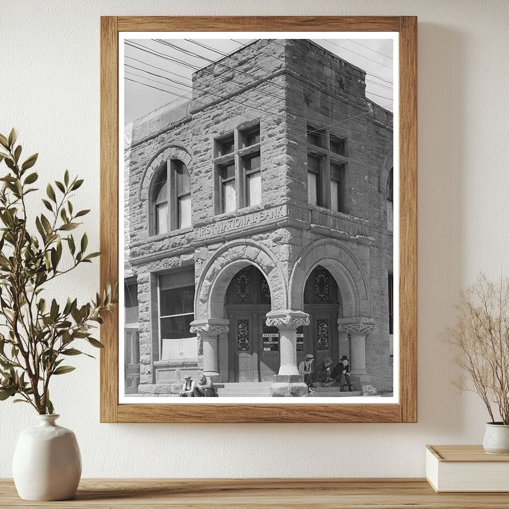 1940 Vintage Telluride Bank Building Elks Lodge Image - Available at KNOWOL