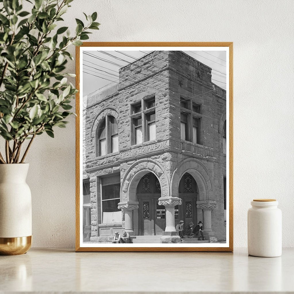 1940 Vintage Telluride Bank Building Elks Lodge Image - Available at KNOWOL