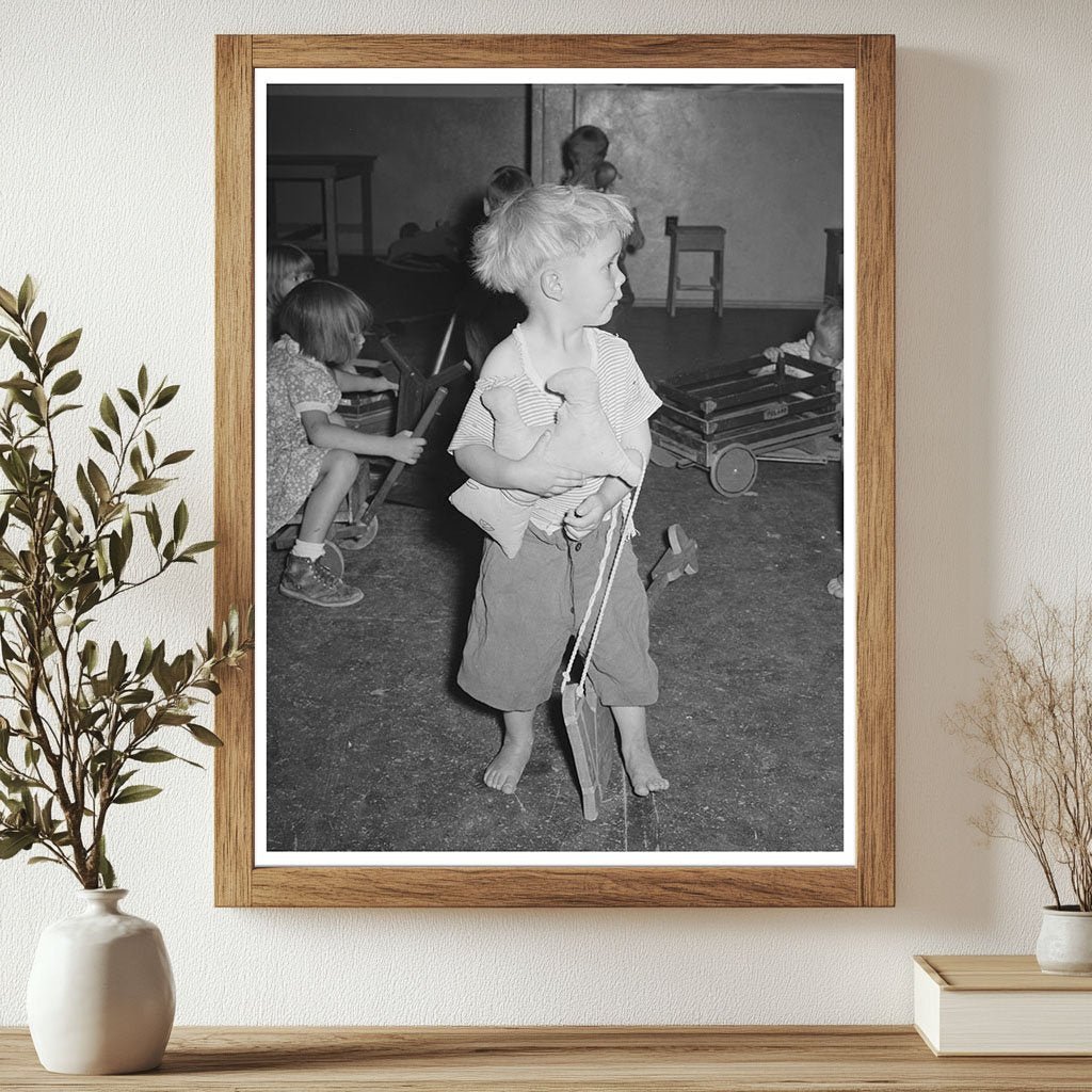 1940 Young Boy at WPA Nursery School in Arizona - Available at KNOWOL