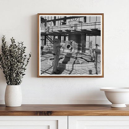 1940s Construction Scene at Basic Magnesium Plant - Available at KNOWOL