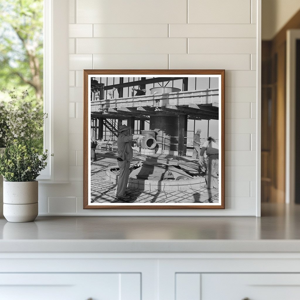 1940s Construction Scene at Basic Magnesium Plant - Available at KNOWOL