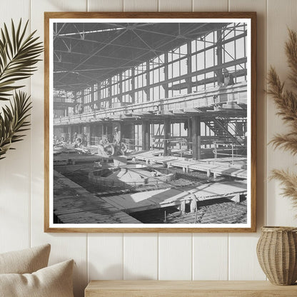 1940s Construction Scene at Basic Magnesium Plant Nevada - Available at KNOWOL