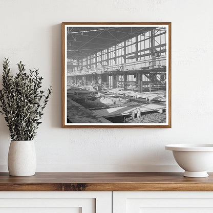 1940s Construction Scene at Basic Magnesium Plant Nevada - Available at KNOWOL