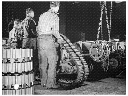 1941 Assembly Line Workers at White Motor Company - Available at KNOWOL