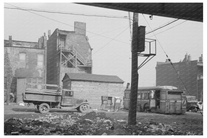 1941 Chicago Lunch Wagon Under Elevated Train - Available at KNOWOL