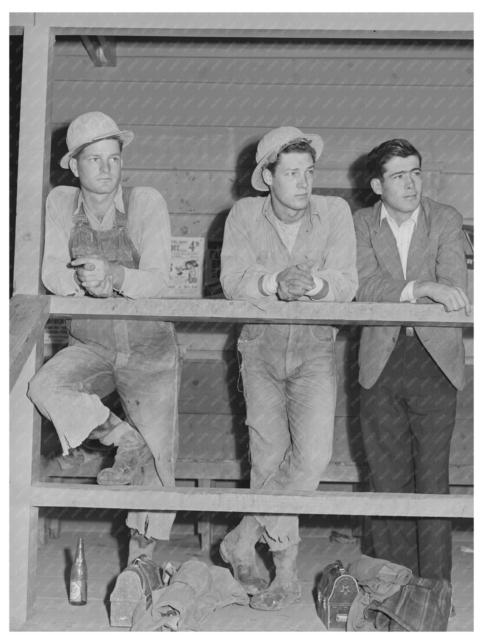 1941 Construction Workers at Shasta Dam California - Available at KNOWOL