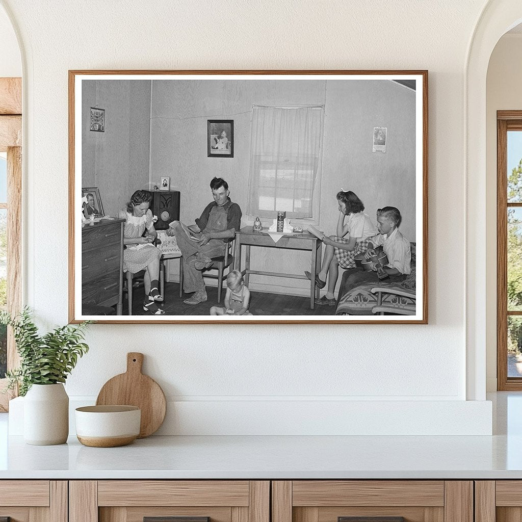 1941 Farm Worker Family at Caldwell Idaho Labor Camp - Available at KNOWOL