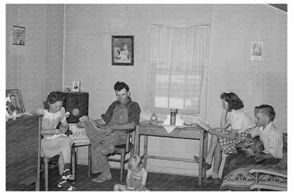 1941 Farm Worker Family at Caldwell Idaho Labor Camp - Available at KNOWOL