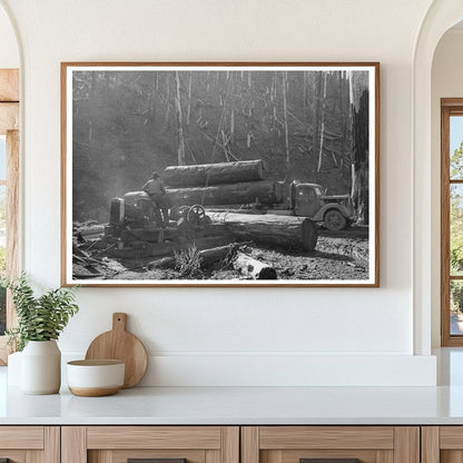 1941 Logging Operations in Tillamook County Oregon - Available at KNOWOL