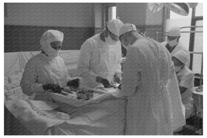 1941 Operation at Provident Hospital Chicago South Side - Available at KNOWOL