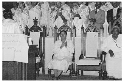 1941 Pentecostal Church Choir Southside Chicago Photo - Available at KNOWOL