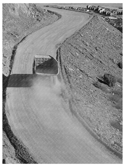 1941 Shasta Dam Construction Infrastructure Photo - Available at KNOWOL