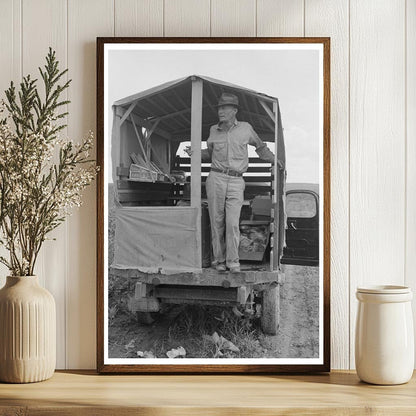 1941 Soft Drink Wagon in Nampa Idaho Pea Field - Available at KNOWOL