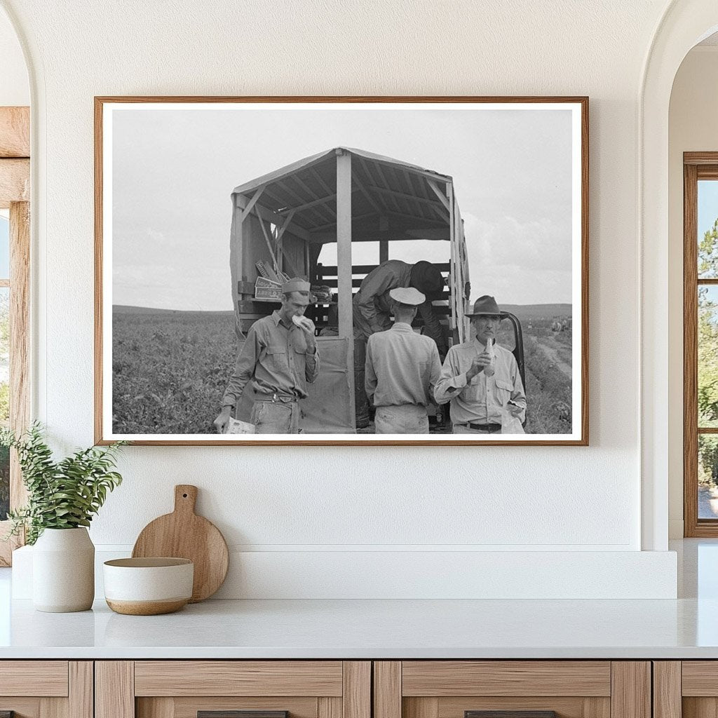 1941 Soft Drink Wagon in Pea Field Nampa Idaho - Available at KNOWOL