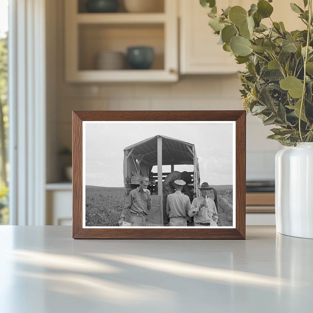 1941 Soft Drink Wagon in Pea Field Nampa Idaho - Available at KNOWOL