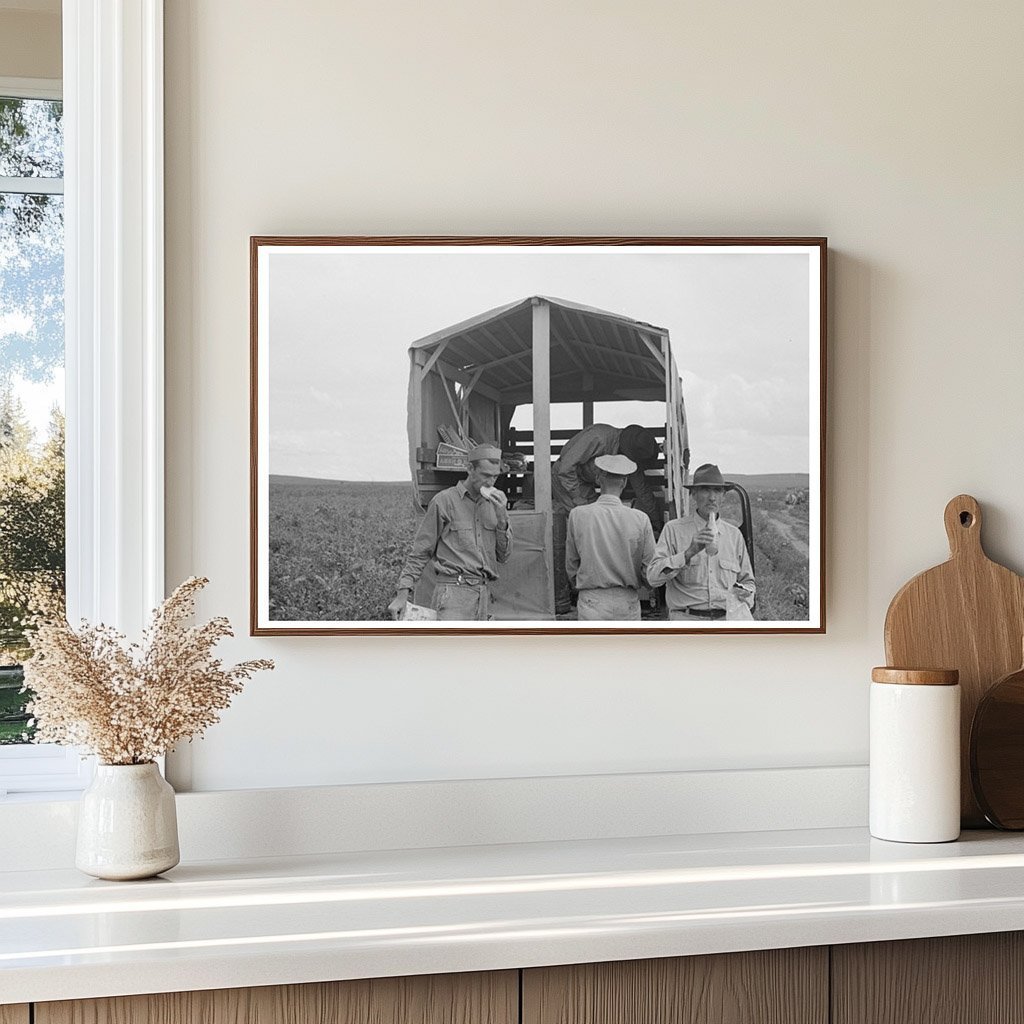 1941 Soft Drink Wagon in Pea Field Nampa Idaho - Available at KNOWOL