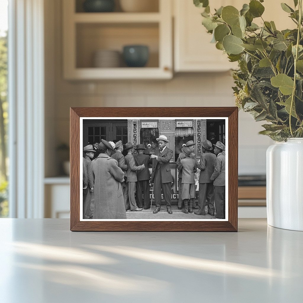 1941 South Side Chicago Movie Theater Entrance Photo - Available at KNOWOL