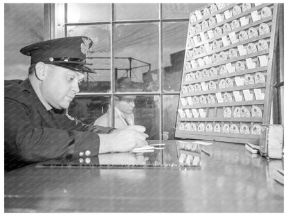 1941 Truckers Delivering Supplies at Cleveland Defense Plant - Available at KNOWOL