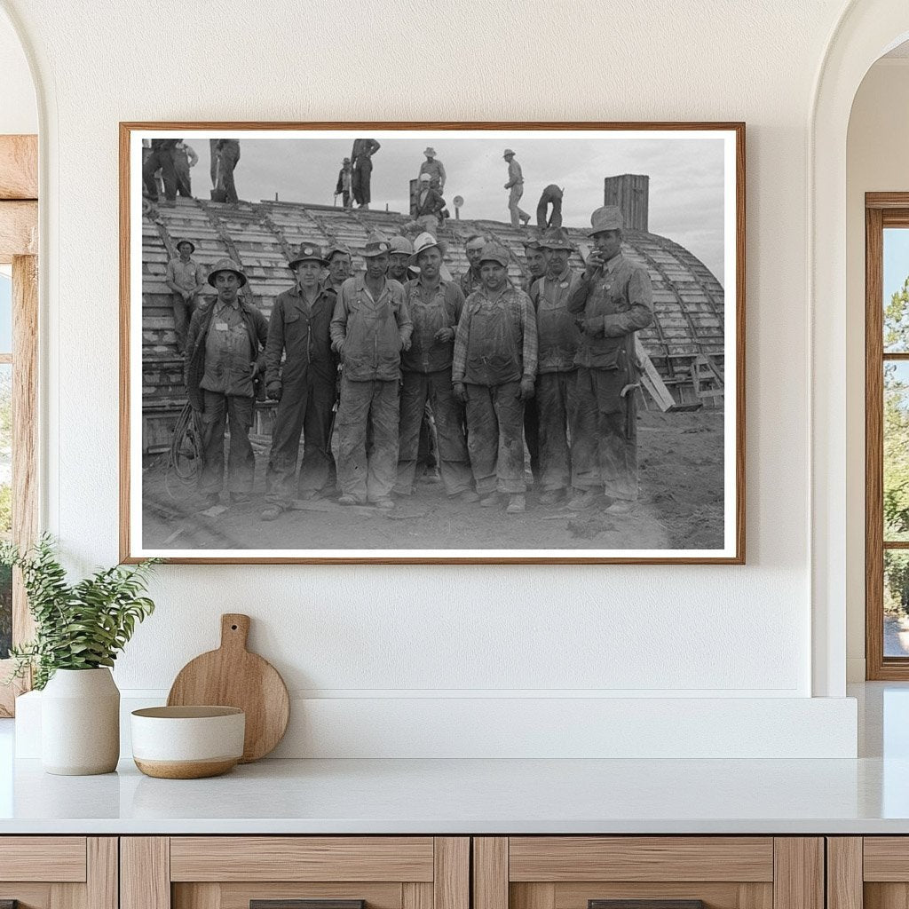 1941 Umatilla Ordnance Depot Workmen Under Construction - Available at KNOWOL