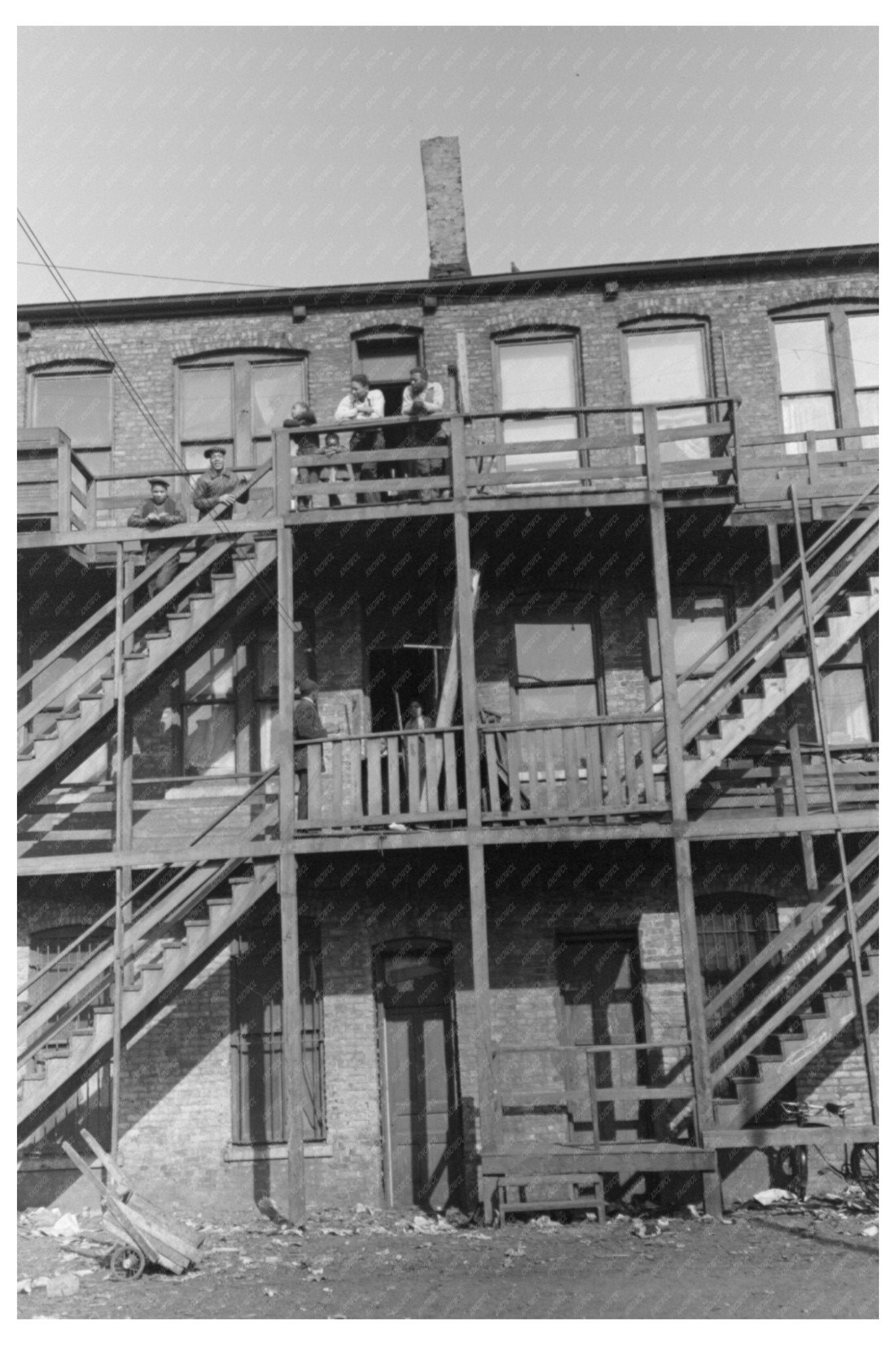 1941 Vintage Chicago Apartment House on South Side - Available at KNOWOL