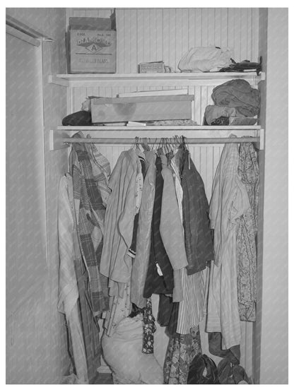 1941 Vintage Closet in Kearney - Mesa Housing Project - Available at KNOWOL