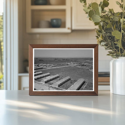 1941 Vintage Farm Labor Camp Row Shelters in Idaho - Available at KNOWOL