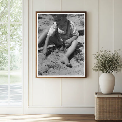 1941 Vintage Image of Farm Security Administration Boy - Available at KNOWOL