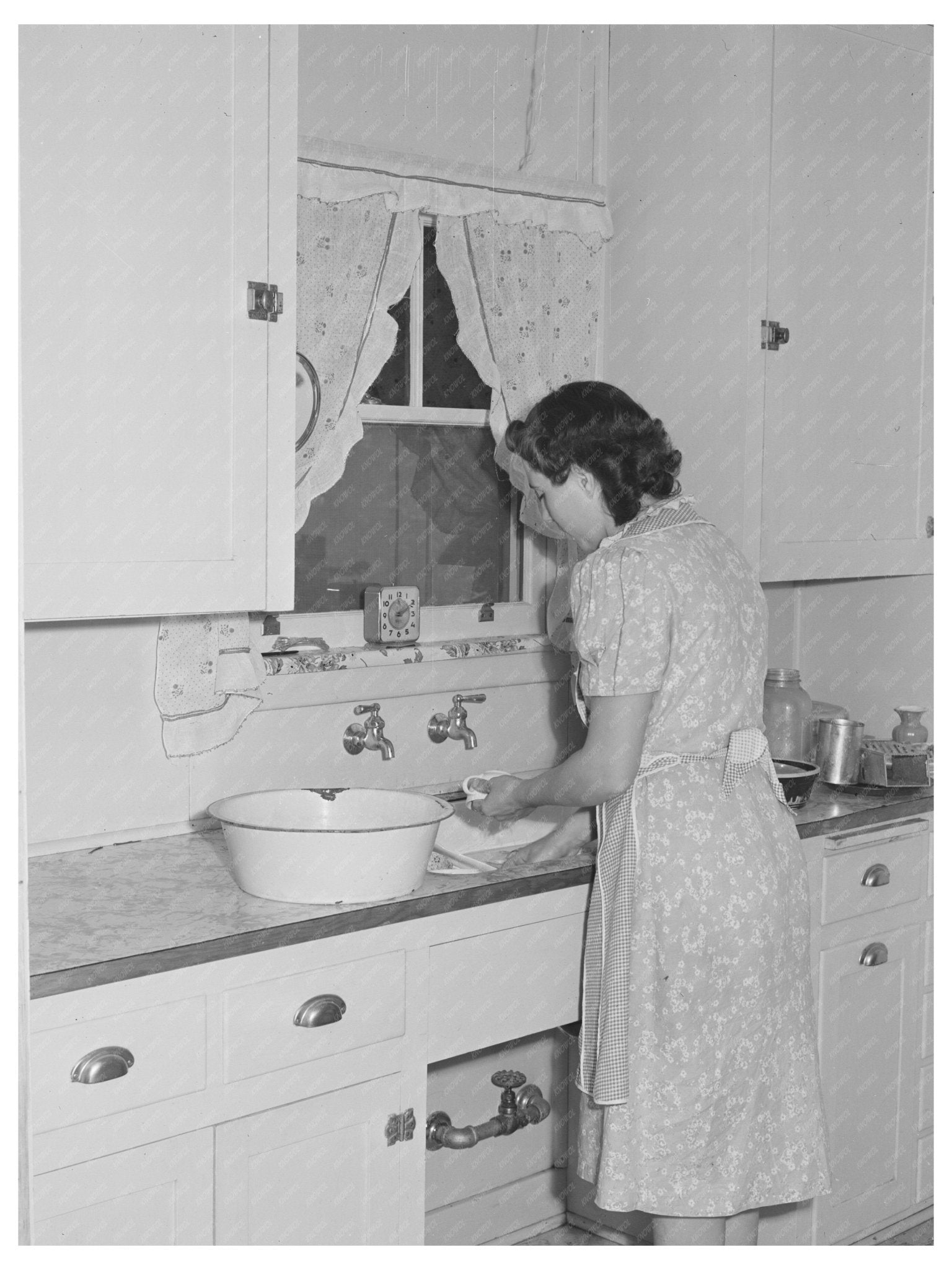 1941 Vintage Kitchen in Boundary County Idaho Farm Home - Available at KNOWOL