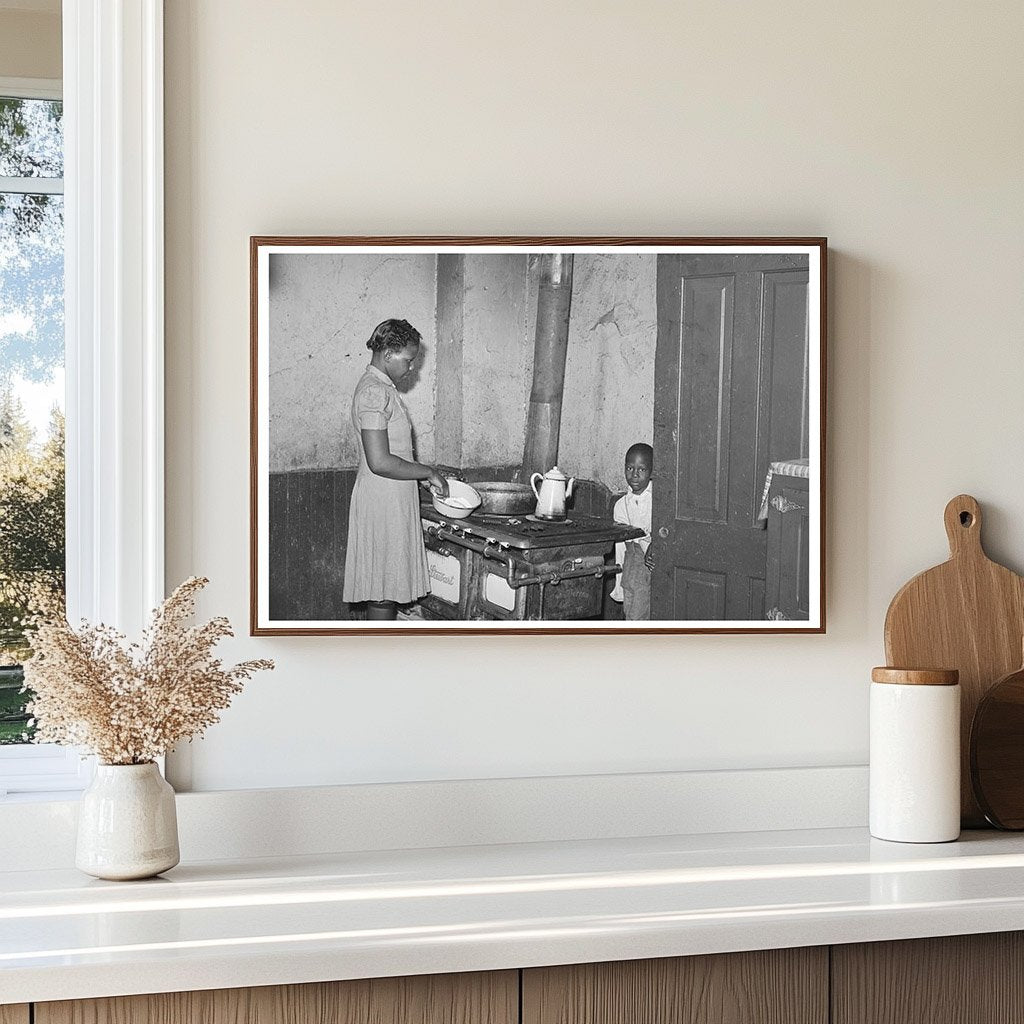 1941 Vintage Kitchen of African American Apartment in Chicago - Available at KNOWOL