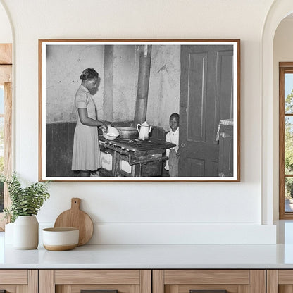 1941 Vintage Kitchen of African American Apartment in Chicago - Available at KNOWOL