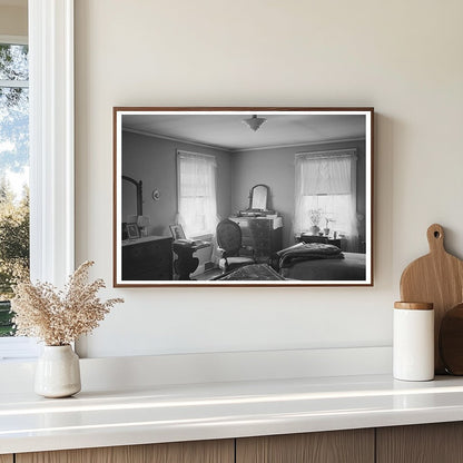 1941 Vintage Master Bedroom of Affluent African American Family - Available at KNOWOL