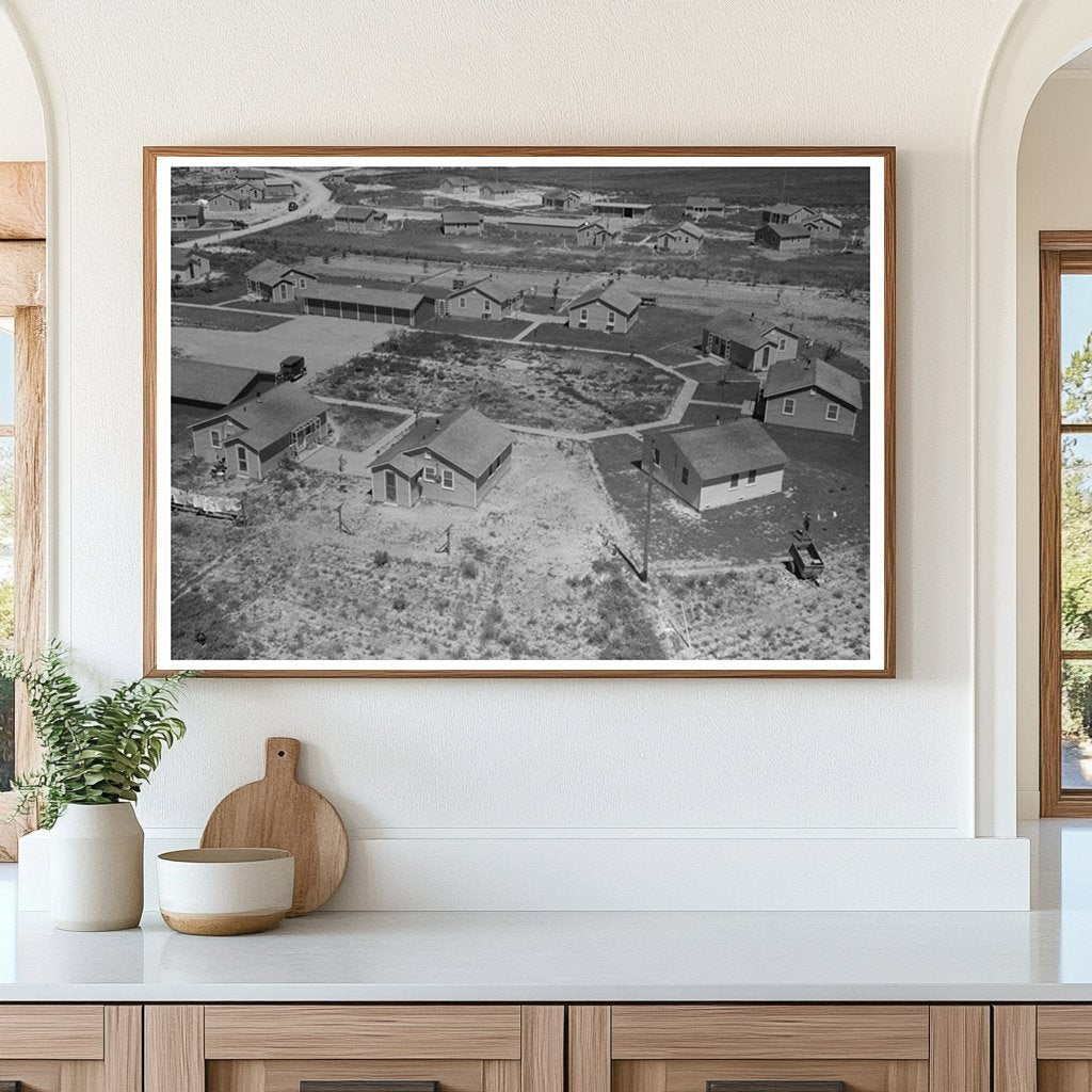 1941 Vintage Photo of Farm Workers Homes Caldwell Idaho - Available at KNOWOL
