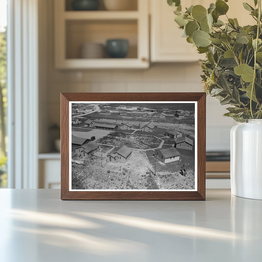 1941 Vintage Photo of Farm Workers Homes Caldwell Idaho - Available at KNOWOL