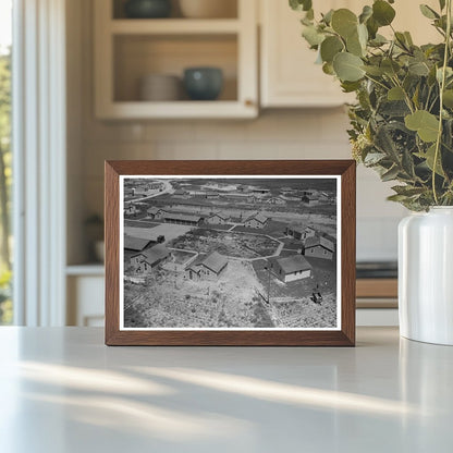 1941 Vintage Photo of Farm Workers Homes Caldwell Idaho - Available at KNOWOL