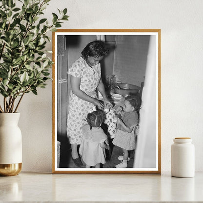 1941 Vintage Photo of Railroad Worker’s Family in Chicago - Available at KNOWOL